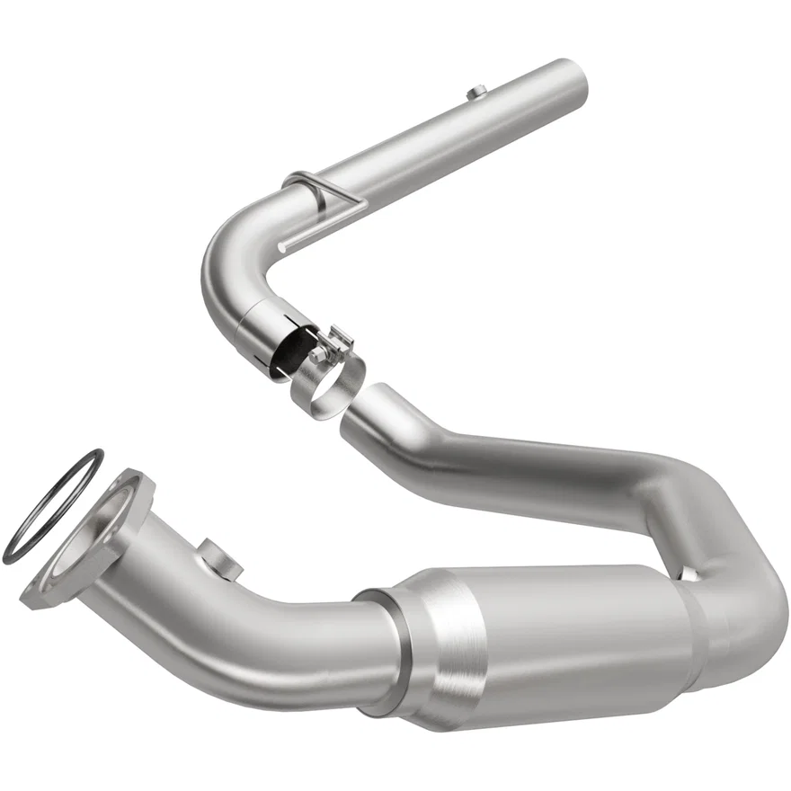 Left California Grade CARB Compliant Direct-Fit Catalytic Converter