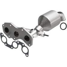 Rear 2012 Toyota Avalon 3.5L | 2012-2015 Toyota Venza 3.5L OEM Grade Federal / EPA Compliant Direct-Fit Manifold Catalytic Converter image 1