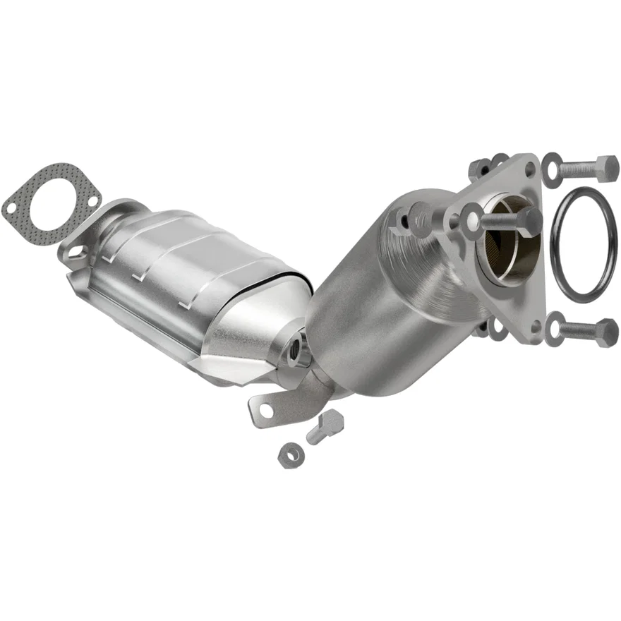 Left California Grade CARB Compliant Direct-Fit Catalytic Converter