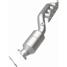 Front Left 2002-2004 Volkswagen Passat 4.0L California Grade CARB Compliant Direct-Fit Manifold Catalytic Converter image 3