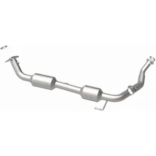 Left 2007-2012 Toyota Tundra 4.0L California Grade CARB Compliant Direct-Fit Catalytic Converter image 3