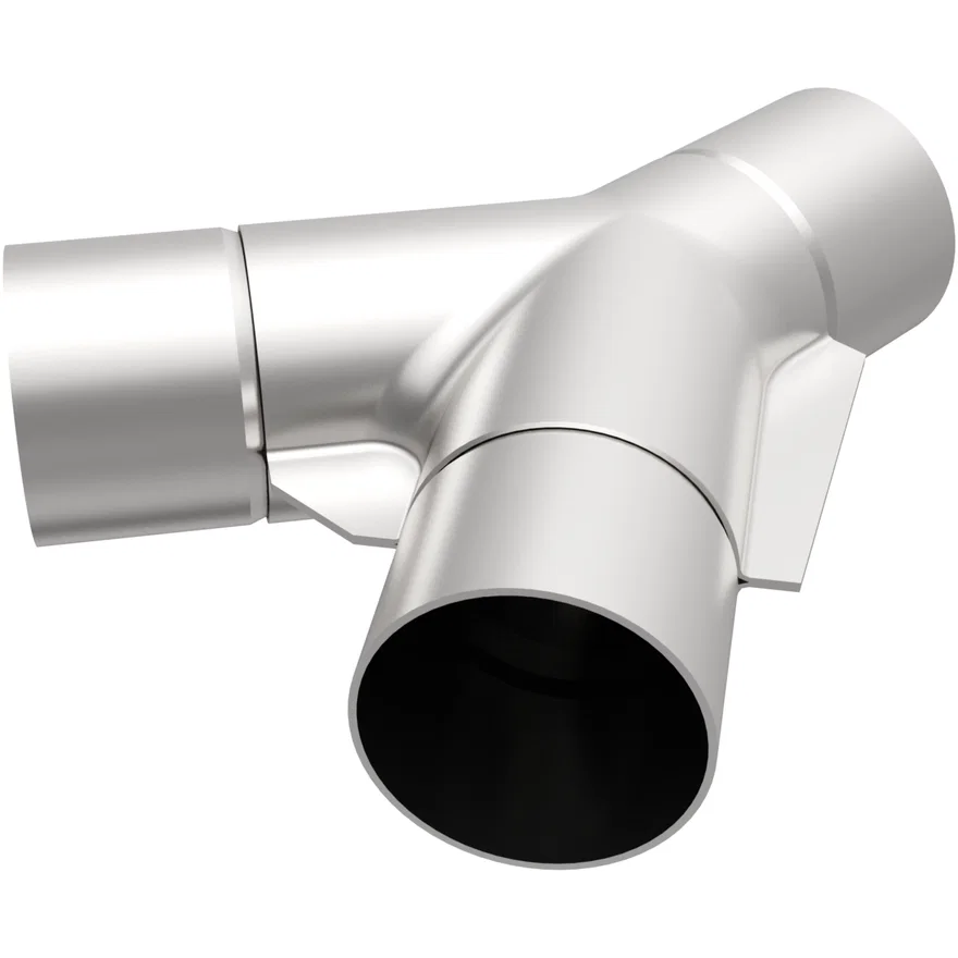 2.5 X 2.5in. 70 degrees Performance Exhaust Y-Pipe