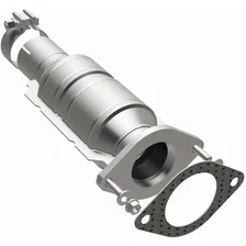 Rear 2011-2012 Chevrolet Malibu 2.4L California Grade CARB Compliant Direct-Fit Catalytic Converter image 2