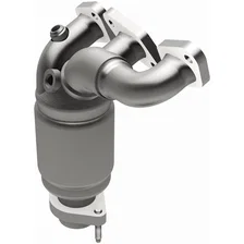 Rear HM Grade Federal / EPA Compliant Direct-Fit Manifold Catalytic Converter image 2