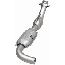 Left 1999-2000 Ford F-150 4.2L HM Grade Federal / EPA Compliant Direct-Fit Catalytic Converter image 3