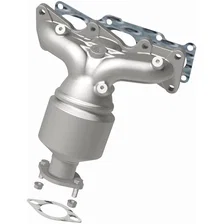 Front OEM Grade Federal / EPA Compliant Direct-Fit Manifold Catalytic Converter image 3