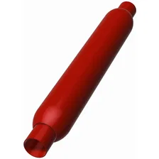 Redpack 4in. Round Glasspack Performance Exhaust Muffler image 3