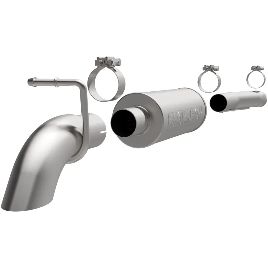 2018 Jeep Wrangler JK 3.6L | 2012-2017 Jeep Wrangler 3.6L Off Road Pro Series Cat-Back Performance Exhaust System