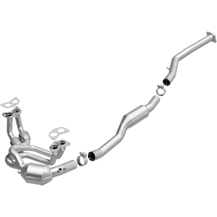 Rear OEM Grade Federal / EPA Compliant Direct-Fit Manifold Catalytic Converter for Subaru