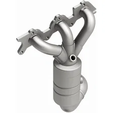 Front 2007-2009 Chrysler Sebring 2.7L | 2008-2009 Dodge Avenger 2.7L OEM Grade Federal / EPA Compliant Direct-Fit Manifold Catalytic Converter image 2
