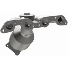 Front 2000-2001 Dodge Neon 2.0L | 2000-2001 Plymouth Neon 2.0L California Grade CARB Compliant Direct-Fit Manifold Catalytic Converter image 2