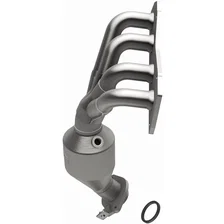 Front 2012-2014 Toyota Camry 2.5L California Grade CARB Compliant Direct-Fit Catalytic Converter image 4