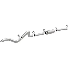 ® 2007-2011 Jeep Wrangler 3.8L Rock Crawler Series™ Cat-Back Performance Exhaust System image 1