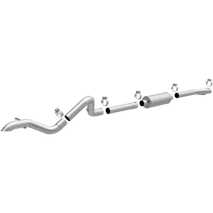 ® 2007-2011 Jeep Wrangler 3.8L Rock Crawler Series™ Cat-Back Performance Exhaust System