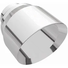 4.5in. Round Polished Exhaust Tip image 2