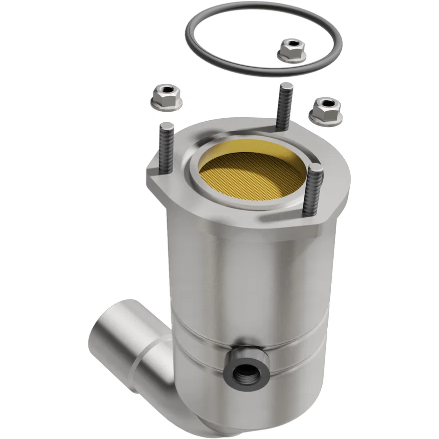 Front 2002-2003 Jaguar X-Type 2.5L | 2002-2003 Jaguar X-Type 3.0L OEM Grade Federal / EPA Compliant Direct-Fit Catalytic Converter