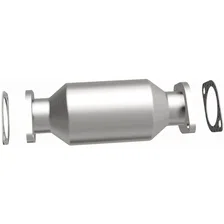 Rear 2010-2012 Hyundai Genesis Coupe 2.0L California Grade CARB Compliant Direct-Fit Catalytic Converter image 4