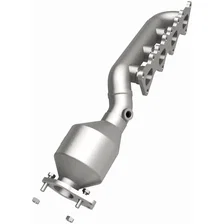 Left 2009 Kia Borrego 4.6L OEM Grade Federal / EPA Compliant Direct-Fit Manifold Catalytic Converter image 3
