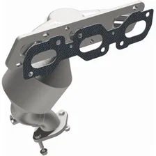 Front 2006-2008 Mazda 6 3.0L OEM Grade Federal / EPA Compliant Direct-Fit Manifold Catalytic Converter image 2