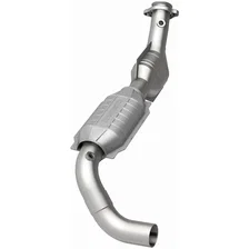 Left 1997-1998 Ford F-150 4.6L | 1997-1998 Ford F-250 4.6L California Grade CARB Compliant Direct-Fit Catalytic Converter image 3