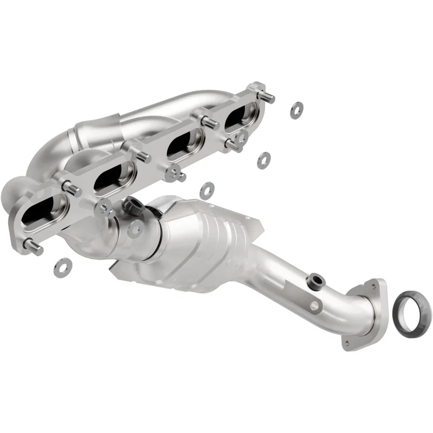 Right 2004-2006 Cadillac XLR 4.6L | 2006 Cadillac XLR 4.4L California Grade CARB Compliant Direct-Fit Manifold Catalytic Converter