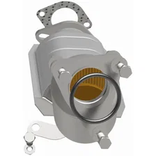 Left California Grade CARB Compliant Direct-Fit Catalytic Converter image 4