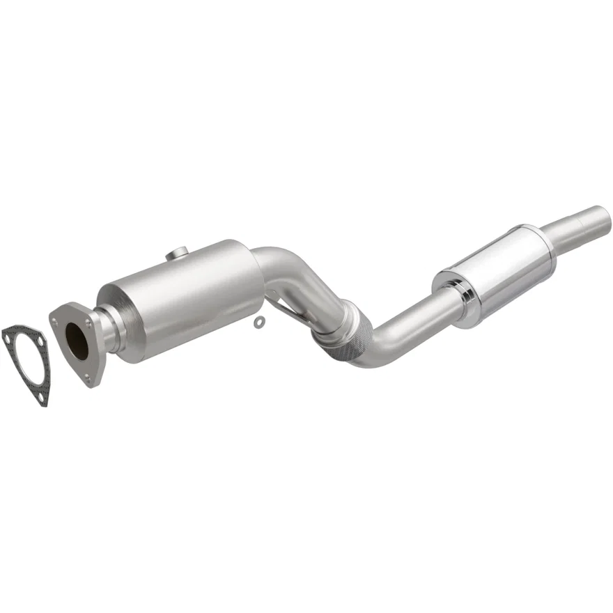 Left 2005-2008 Audi A4 Quattro 3.2L OEM Grade Federal / EPA Compliant Direct-Fit Catalytic Converter