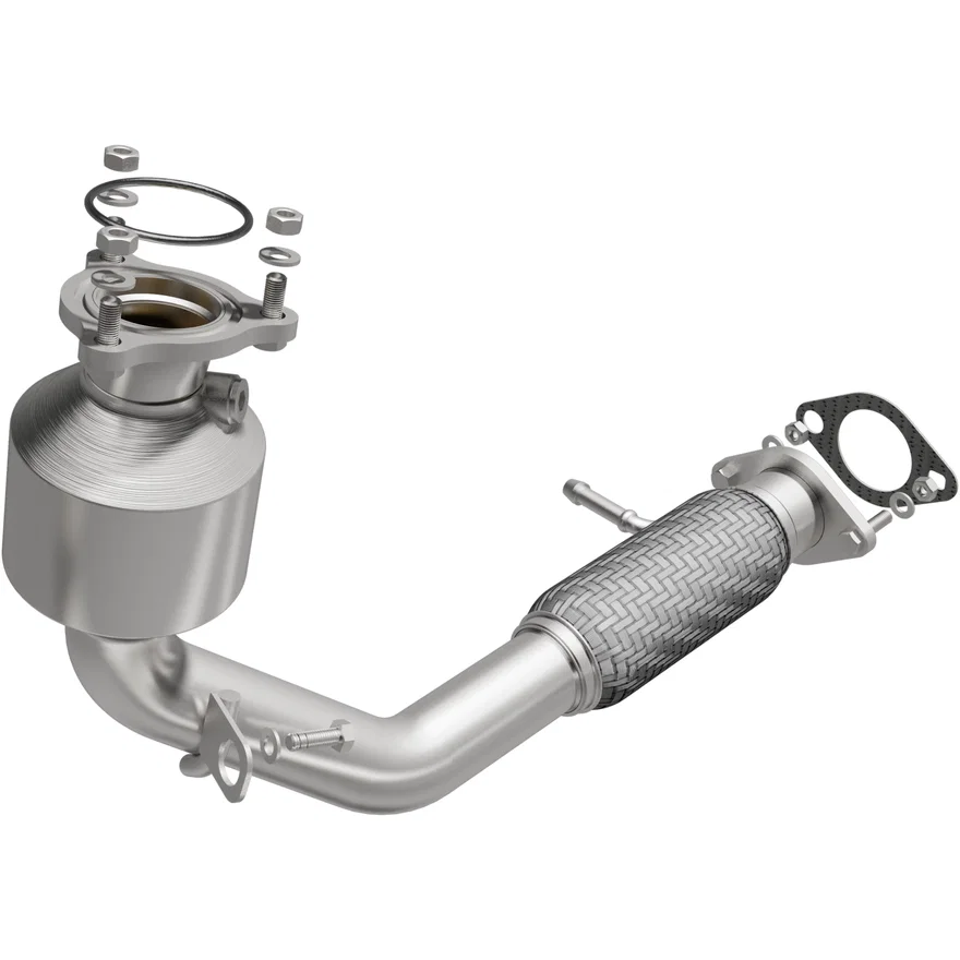 Front OEM Grade Federal / EPA Compliant Direct-Fit Catalytic Converter