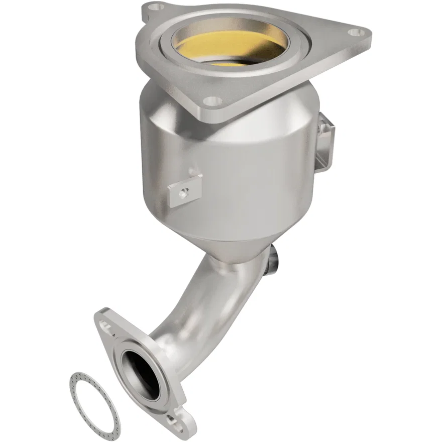 Front 2010-2012 Ford Fusion 3.0L | 2010-2011 Mercury Milan 3.0L OEM Grade Federal / EPA Compliant Direct-Fit Catalytic Converter