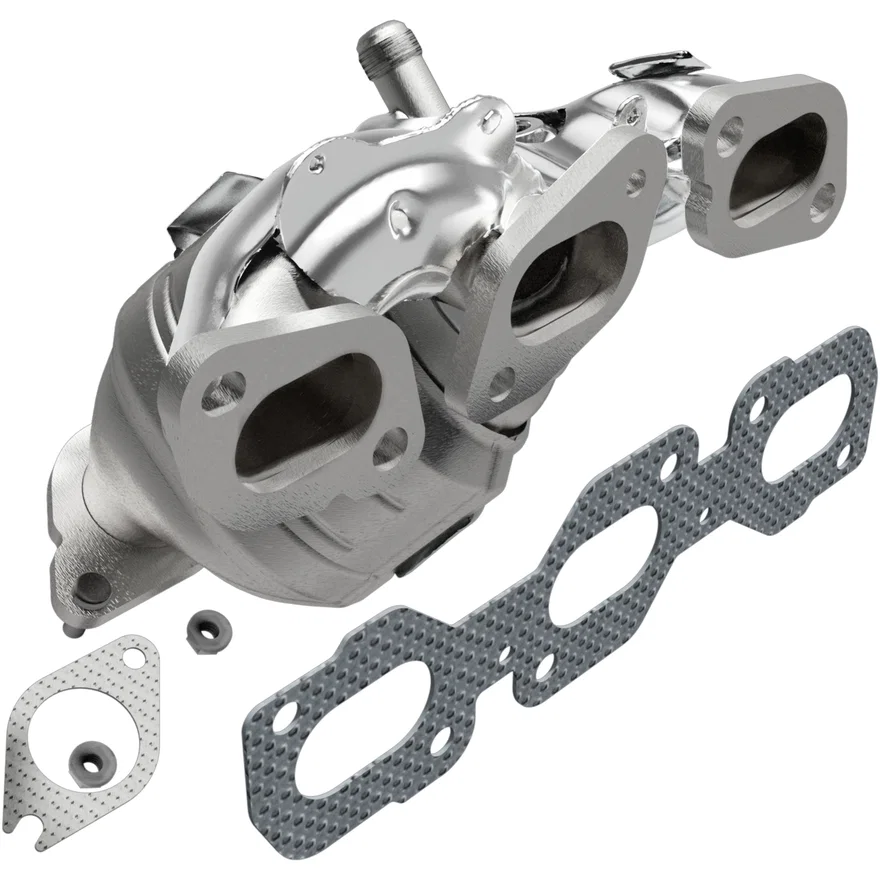 Rear OEM Grade Federal / EPA Compliant Direct-Fit Manifold Catalytic Converter