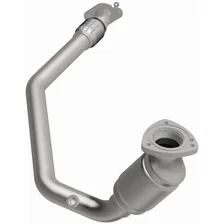 Front 2007 Chevrolet Malibu 3.5L California Grade CARB Compliant Direct-Fit Catalytic Converter image 4