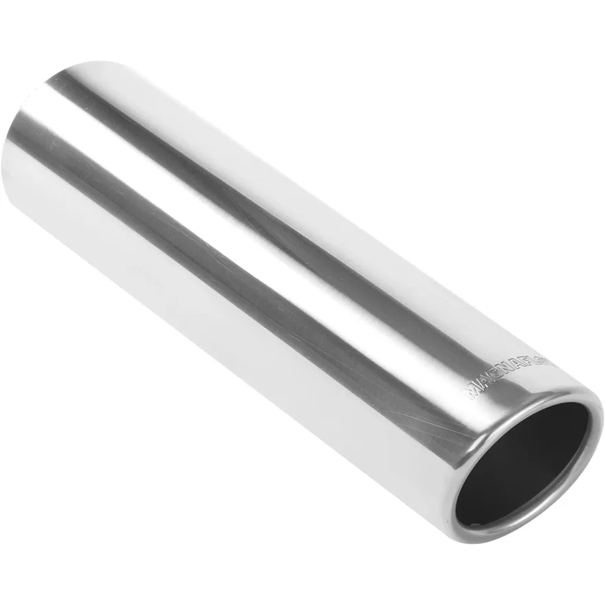3.5in. Round Polished Exhaust Tip