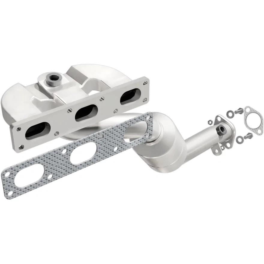 Front California Grade CARB Compliant Direct-Fit Manifold Catalytic Converter for BMW