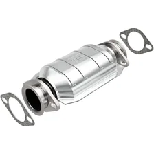 Rear 1996-2001 Nissan Altima 2.4L California Grade CARB Compliant Direct-Fit Catalytic Converter image 1