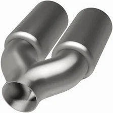 3in. Round Polished Exhaust Tip image 3