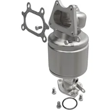 Rear HM Grade Federal / EPA Compliant Direct-Fit Manifold Catalytic Converter image 1