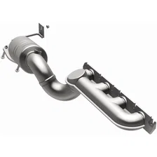 Right 2007-2011 Audi A6 Quattro 4.2L | 2007-2010 Audi A8 Quattro 4.2L OEM Grade Federal / EPA Compliant Direct-Fit Manifold Catalytic Converter image 2