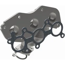 Rear OEM Grade Federal / EPA Compliant Direct-Fit Manifold Catalytic Converter image 2