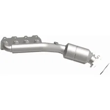 Front Left 2002-2004 Volkswagen Passat 4.0L California Grade CARB Compliant Direct-Fit Manifold Catalytic Converter image 4