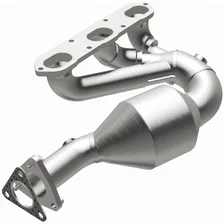 Right 2000-2004 Porsche Boxster 2.7L | 2000-2004 Porsche Boxster 3.2L OEM Grade Federal / EPA Compliant Direct-Fit Manifold Catalytic Converter image 2