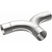 2.5 X 2.5in. 180 degrees Performance Exhaust Y-Pipe image 2