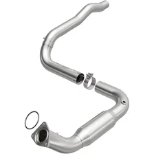 Left 2007-2008 Chevrolet Suburban 2500 6.0L | 2007-2008 GMC Yukon XL 2500 6.0L California Grade CARB Compliant Direct-Fit Catalytic Converter image 1
