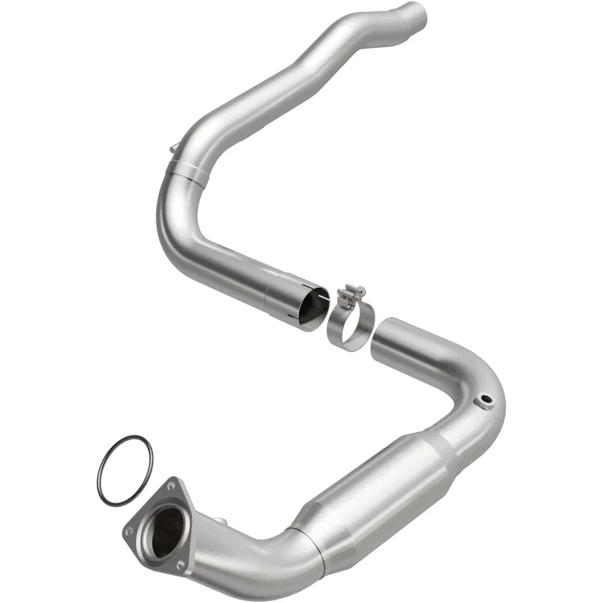 Left 2007-2008 Chevrolet Suburban 2500 6.0L | 2007-2008 GMC Yukon XL 2500 6.0L California Grade CARB Compliant Direct-Fit Catalytic Converter