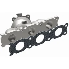 Left OEM Grade Federal / EPA Compliant Direct-Fit Manifold Catalytic Converter image 2
