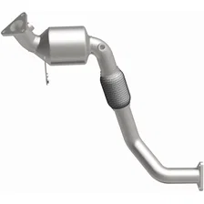Front Right 2007-2008 Audi Q7 3.6L | 2007 Volkswagen Touareg 3.6L California Grade CARB Compliant Direct-Fit Catalytic Converter image 4