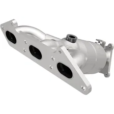 Right 2007-2010 Volvo XC90 3.2L OEM Grade Federal / EPA Compliant Direct-Fit Manifold Catalytic Converter image 1