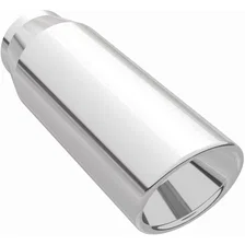 3.5in. Round Polished Exhaust Tip image 2