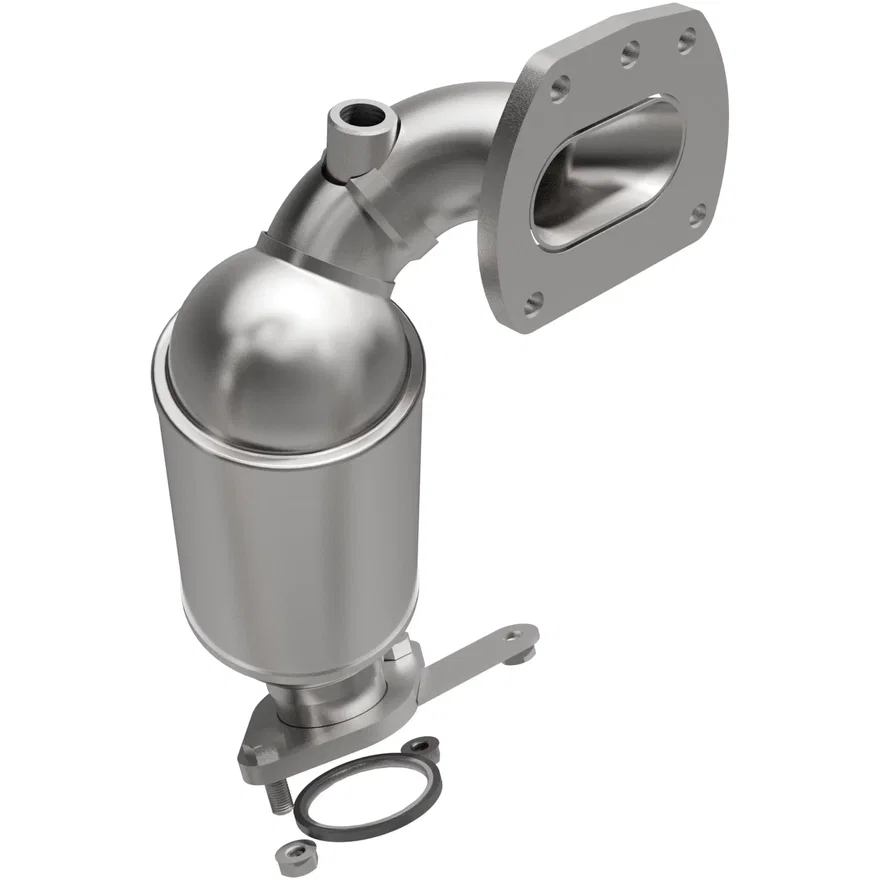 Front OEM Grade Federal / EPA Compliant Direct-Fit Manifold Catalytic Converter