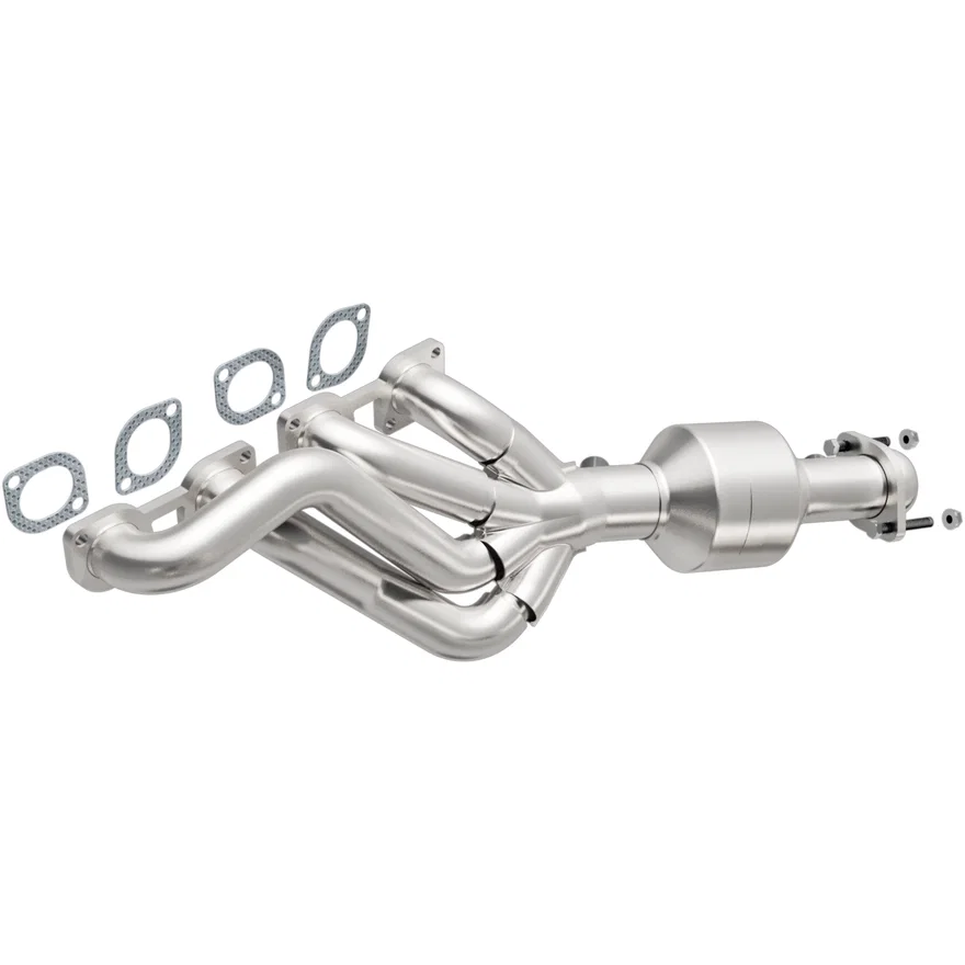 Left California Grade CARB Compliant Direct-Fit Manifold Catalytic Converter for BMW