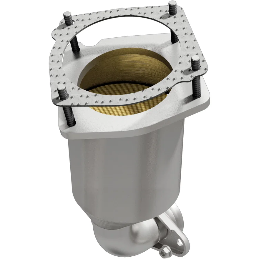 Front 2006 Chrysler Sebring 2.7L | 2006 Dodge Stratus 2.7L California Grade CARB Compliant Direct-Fit Catalytic Converter